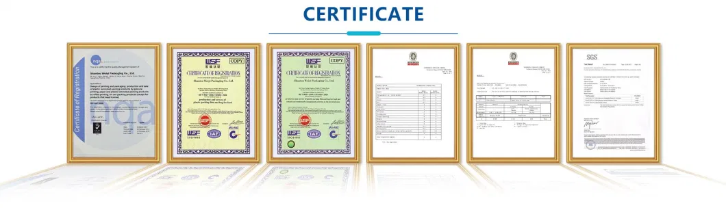 Food Grade BOPP Pet Materials Plastic Laminated Sealing Film for Food Packaging